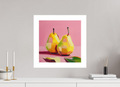 40 x 40 cm, Zoom Large Pears Pink