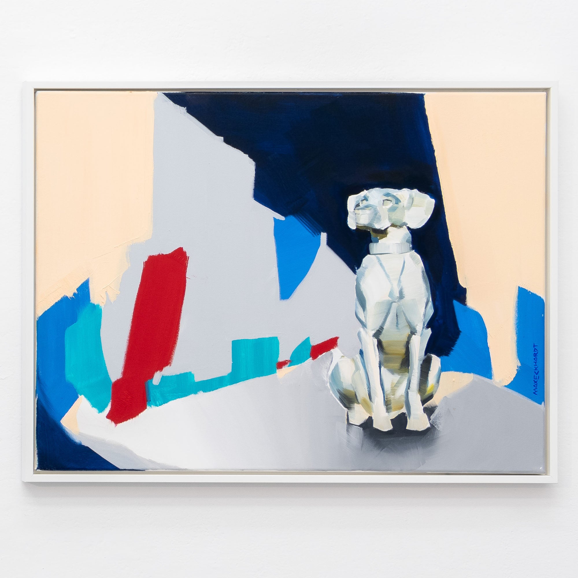 Dream Dog / Oil on Canvas