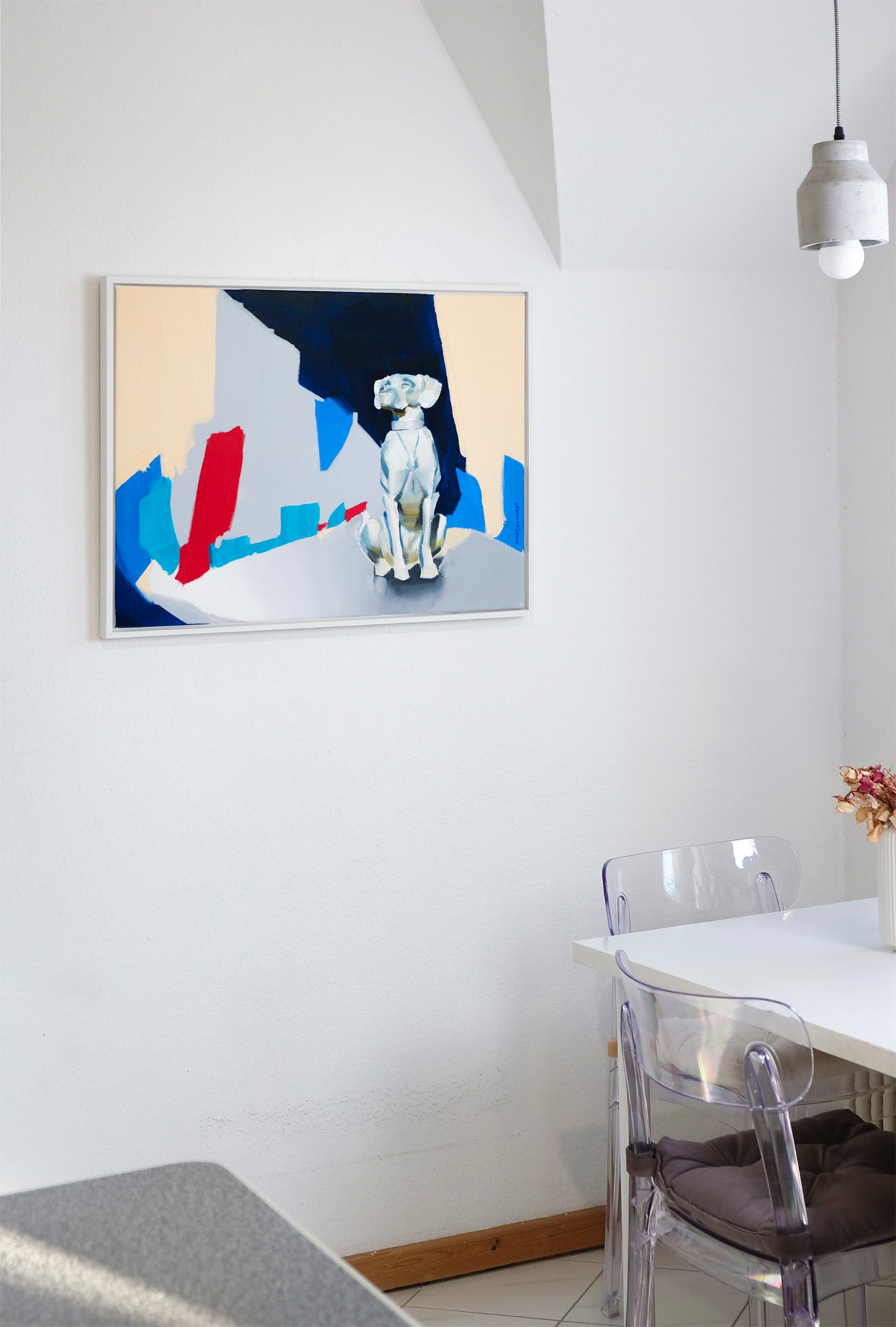 Dream Dog / Oil on Canvas