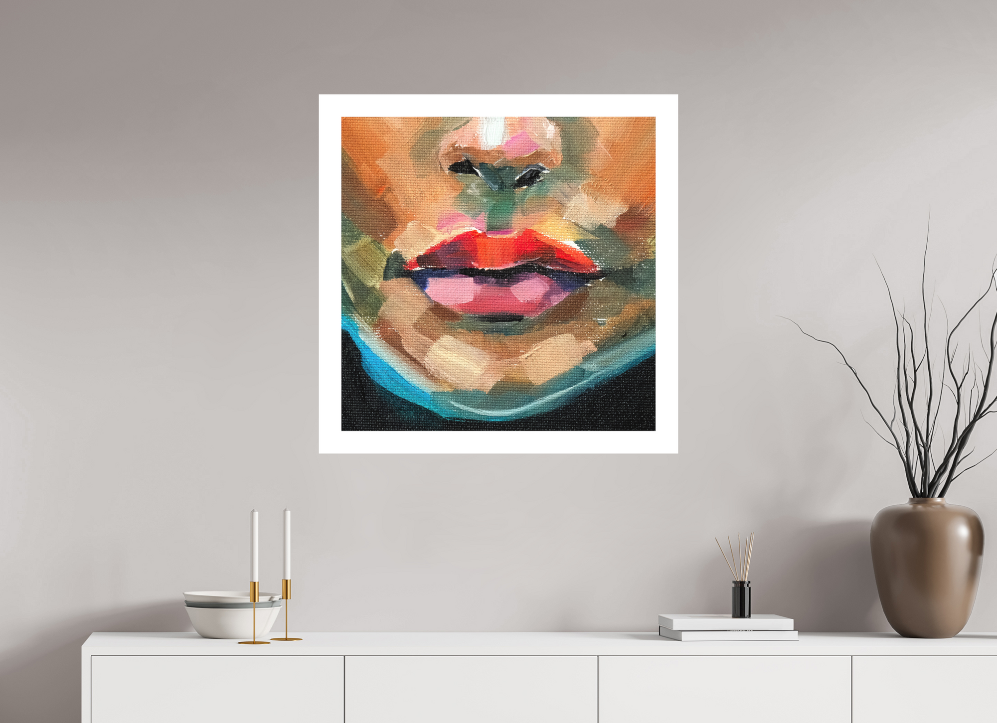 Zoom Kiss / Fine Art Print