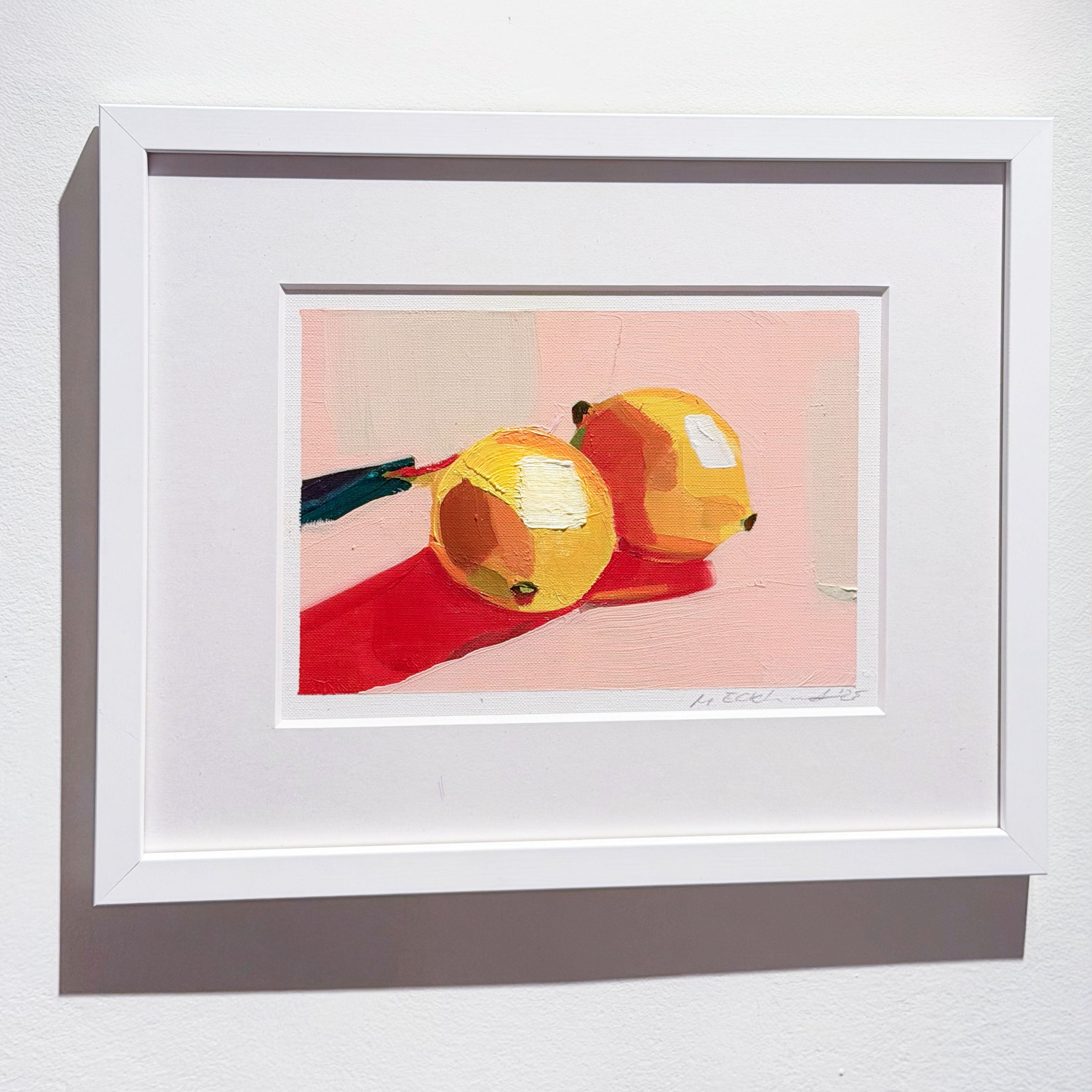 Lemon 3 / Oil on Paper