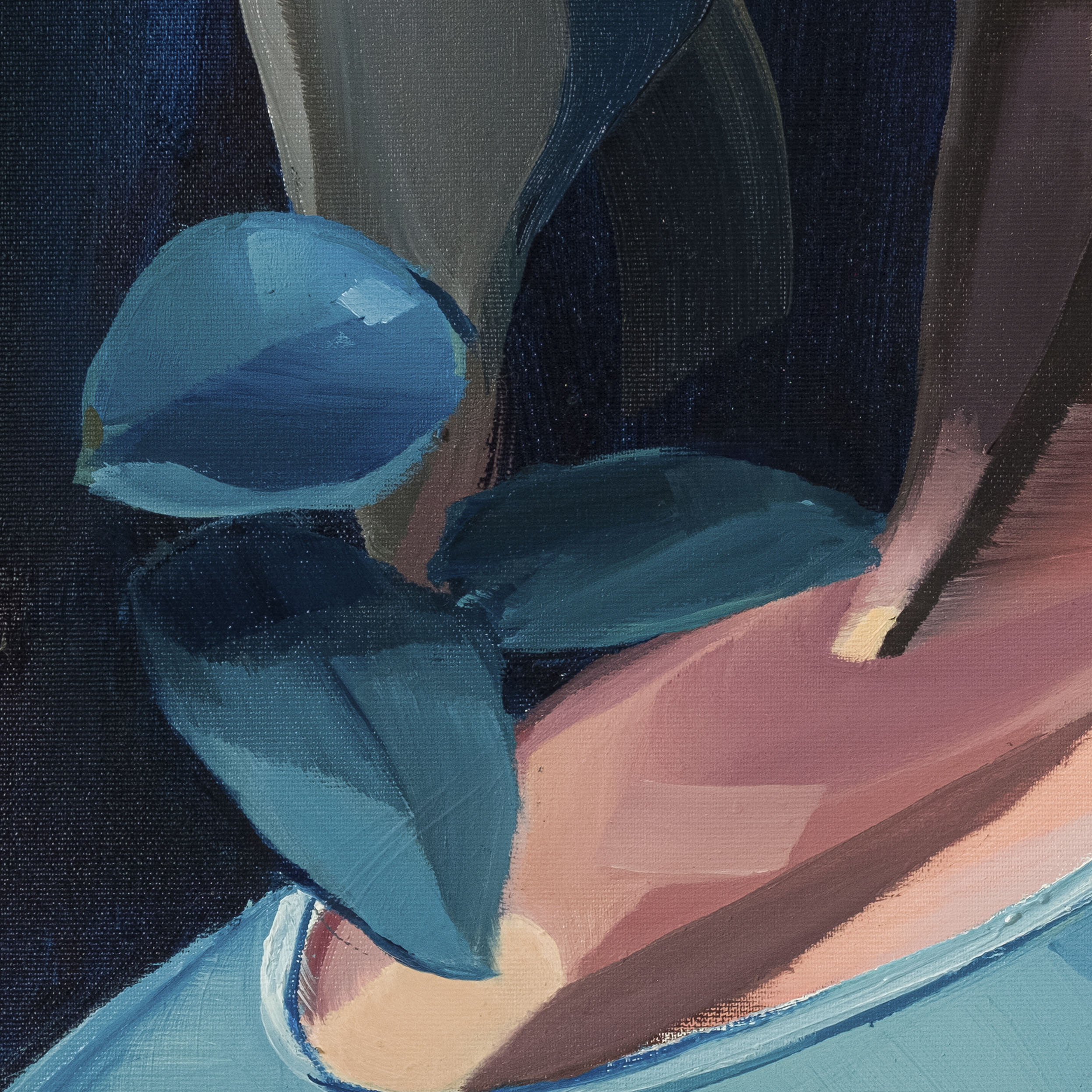 Streamergirl / Oil on Canvas