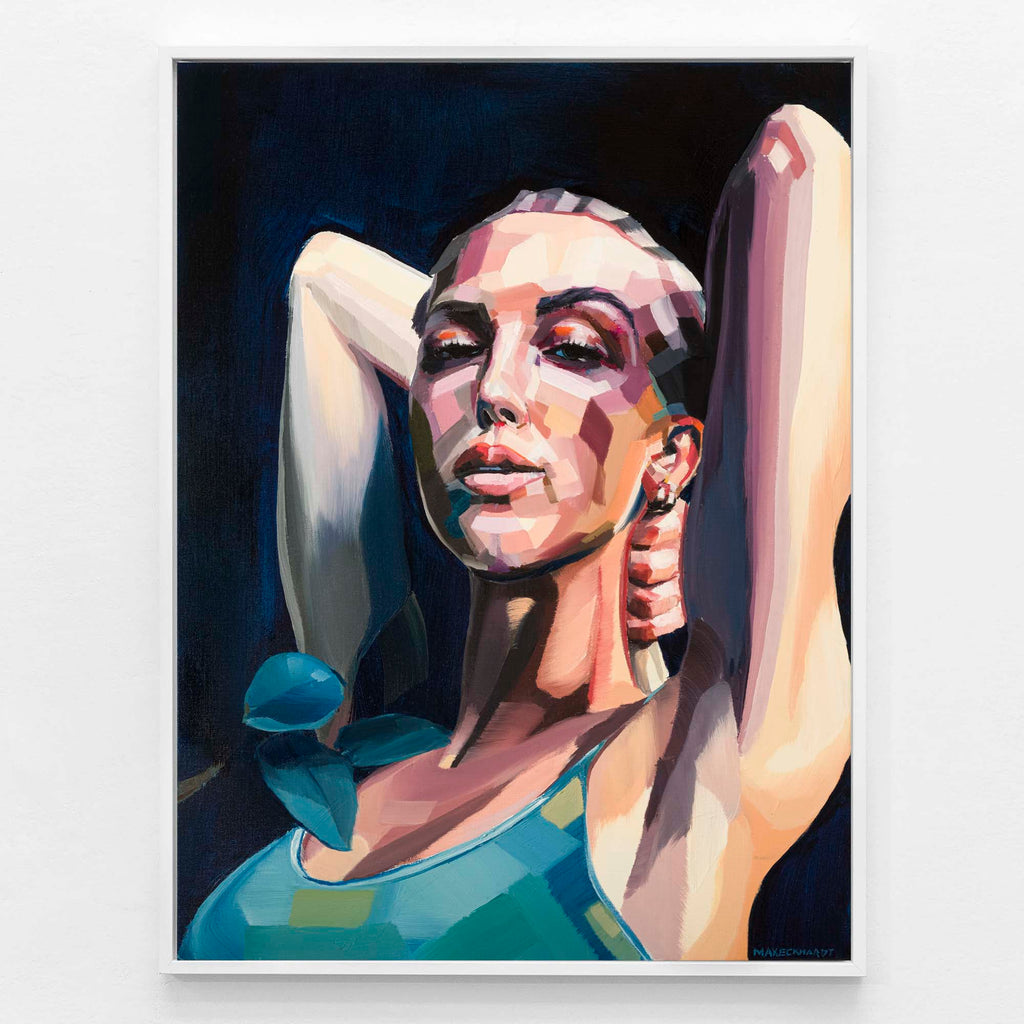 Streamergirl / Oil on Canvas