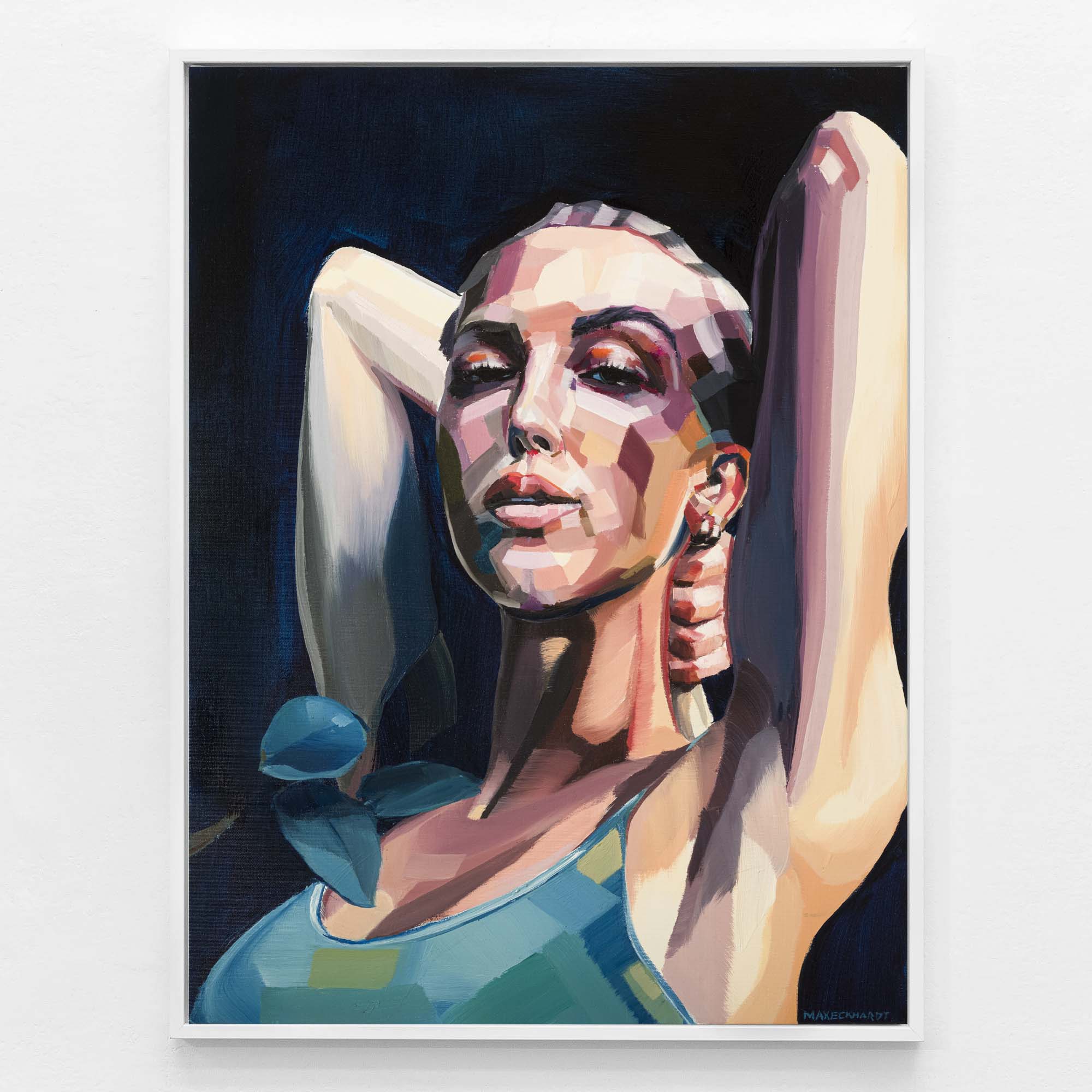 Streamergirl / Oil on Canvas