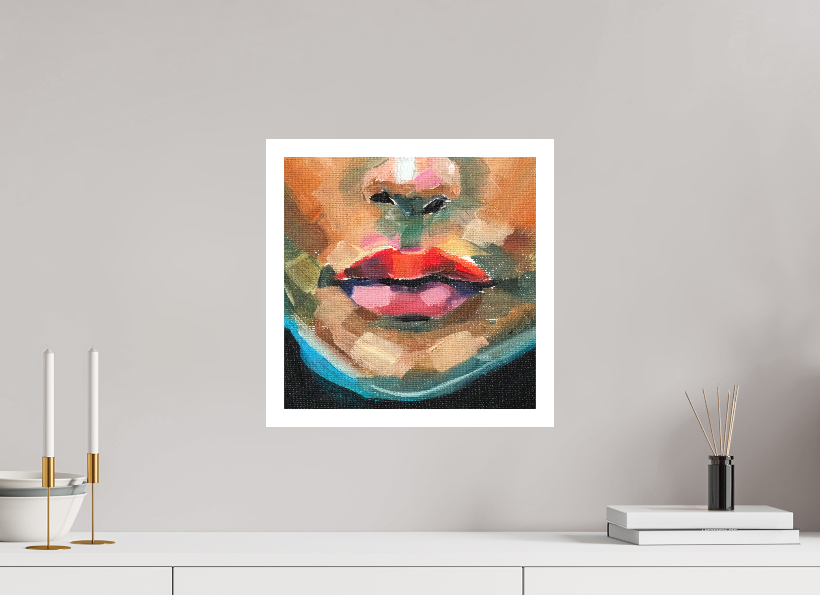 Zoom Kiss / Fine Art Print
